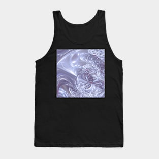 Spun Glass Abstract Tank Top